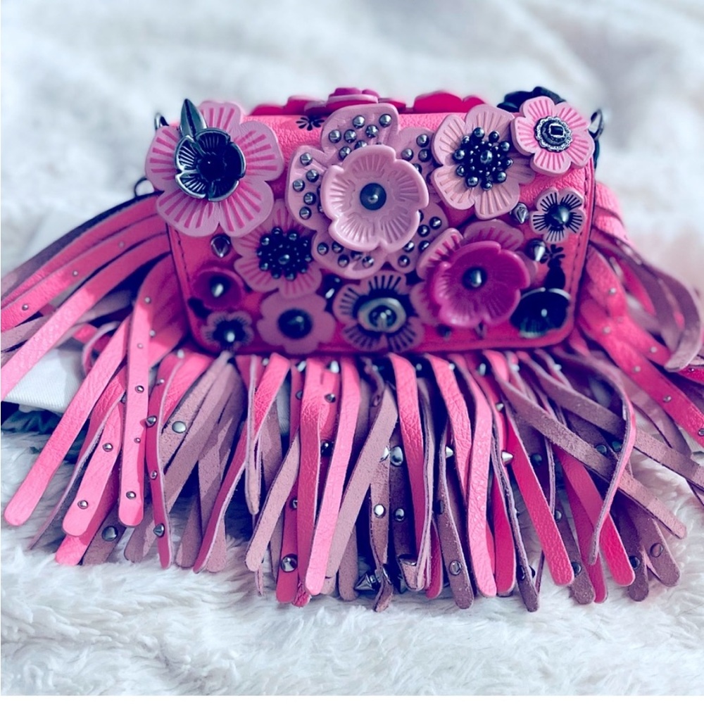 💕 Coach 1941 Dinkier Fringe Tea Rose 💕
